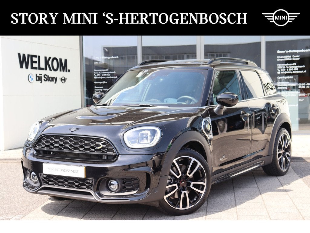 MINI Countryman Cooper SE ALL4 JCW Automaat / Panoramadak /, Auto's, Mini, Bedrijf, Te koop, Countryman, 4x4, Achteruitrijcamera