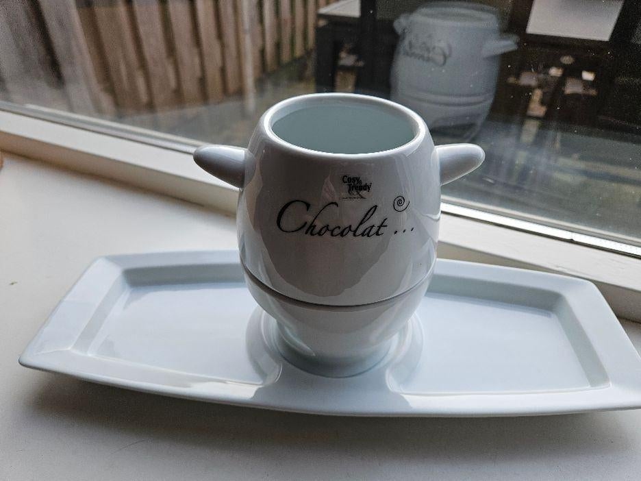 Nieuwe Cosy&Trendy Chocoladefondue, Ophalen of Verzenden, Nieuw, Brander, Fondueset