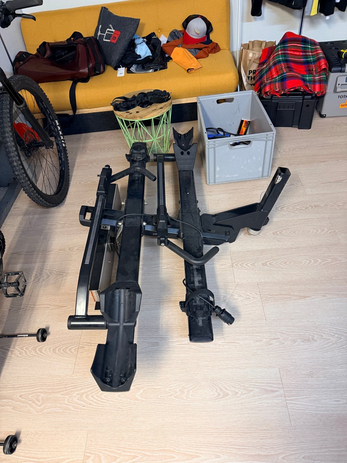 Yakima StageTwo fietsendrager amerikaanse koppeling, Ophalen, Brede banden, Zo goed als nieuw, 2 fietsen