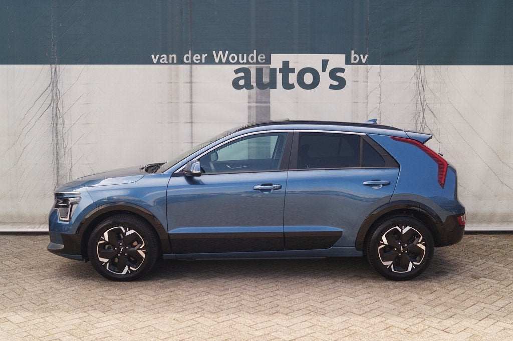 Kia Niro EV DynamicPlusLine 64.8 kWh -SOH99%-LEER-S.DAK-, Auto's, 0 cilinders, Gebruikt, 750 kg, 204 pk