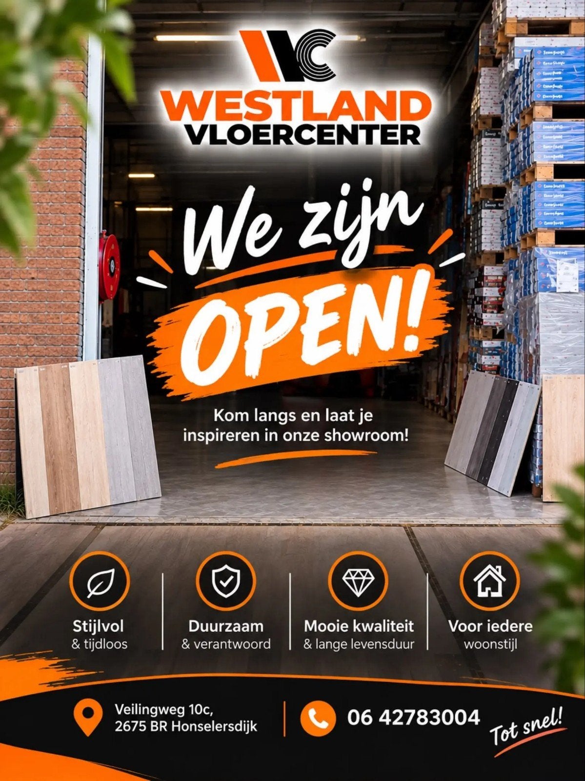 Mega Outlet Westland, Ophalen, 30 cm of meer, Overige typen, Nieuw