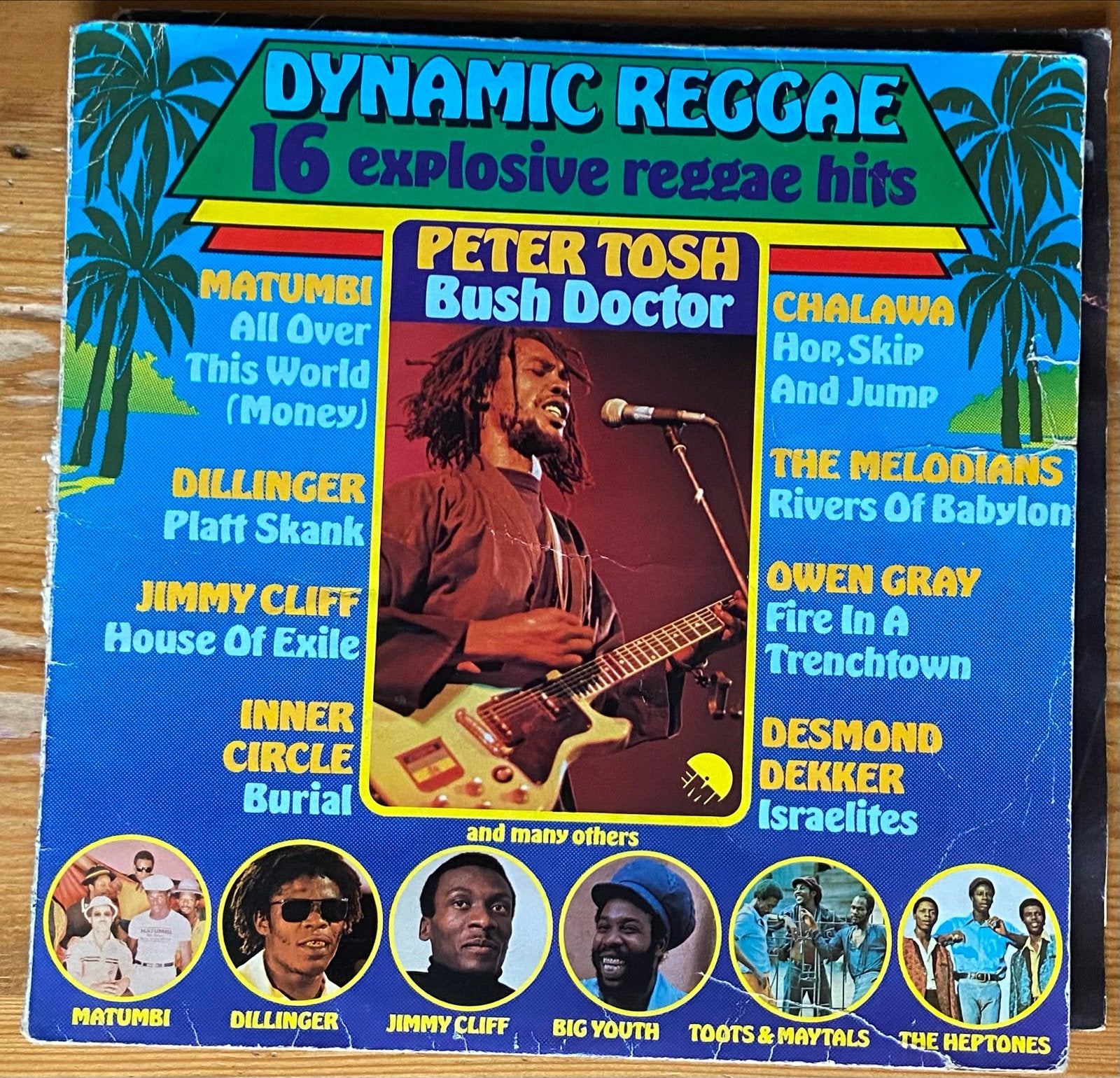 Dynamic Reggae: 16 Explosieve Reggae Hits (LP), Ophalen of Verzenden, Gebruikt, Overige genres, Verzamelalbum