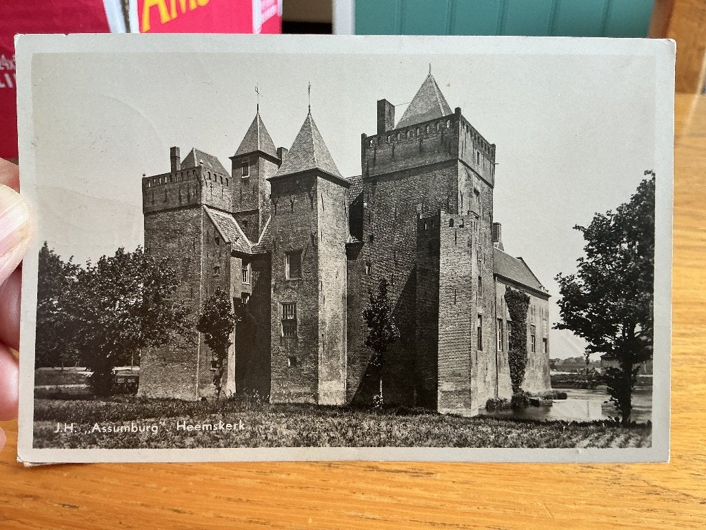 Heemskerk, Verzenden, 1940 tot 1960, Gelopen, Noord-Holland