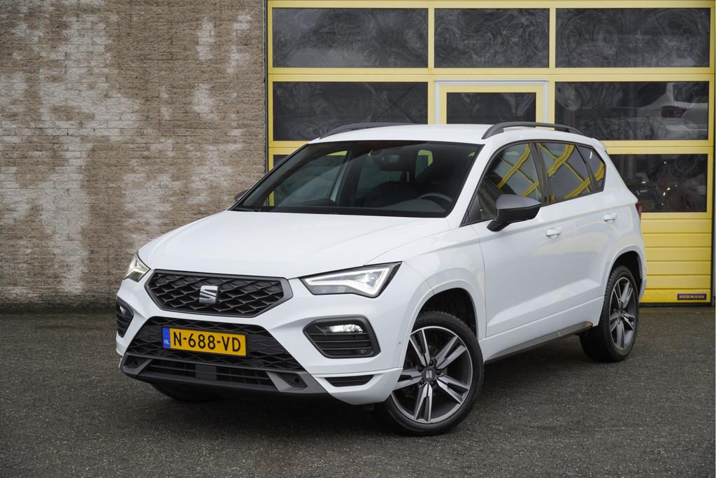 SEAT Ateca 1.0 TSI FR Business Intense BJ2022 Lmv 18" | Led, Auto's, Seat, Voorwielaandrijving, Gebruikt, Ateca, Wit