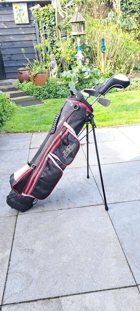 Mooie BLACK DIAMOND beginners golfset etc.etc, Ophalen of Verzenden, Gebruikt, Set