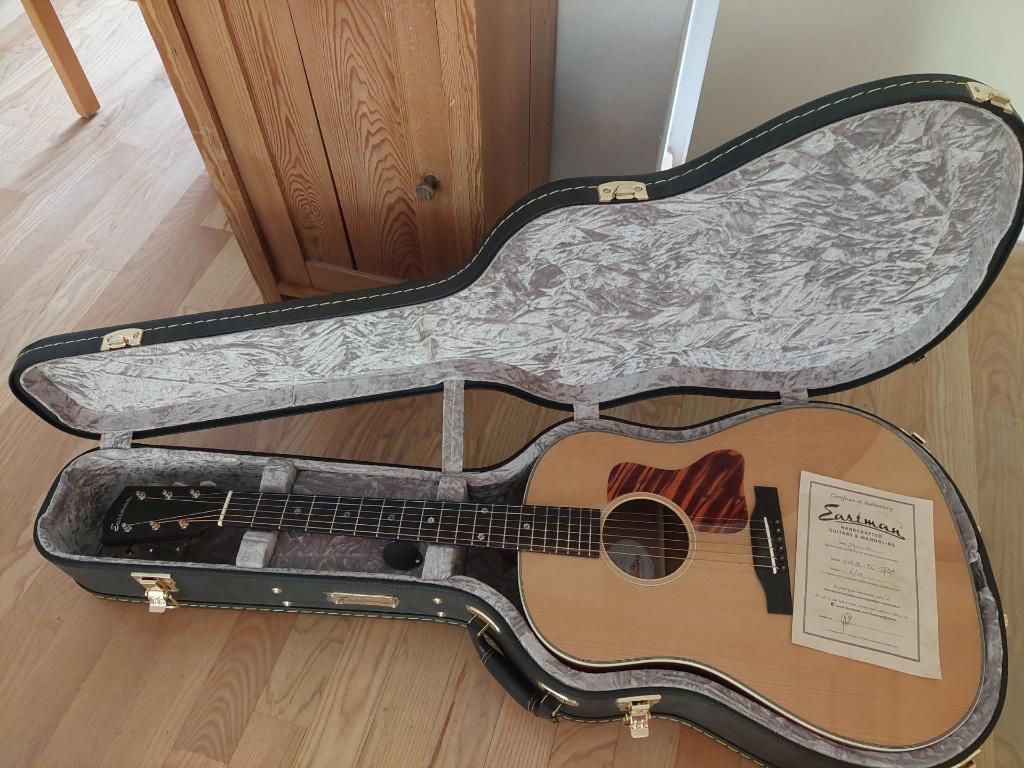 t.k.  Eastman E10SS, Ophalen, Zo goed als nieuw, Western- of Steelstringgitaar, Met koffer