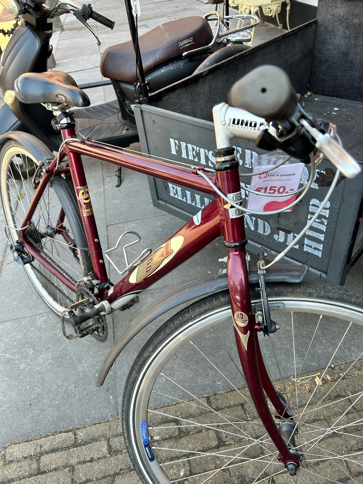 Mountainbike B1 verlaagd in prijs!, 28 inch, Gebruikt, Velgrem, Meer dan 20 versnellingen