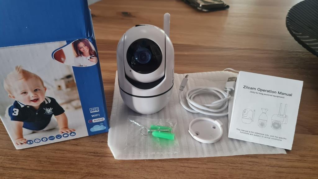 Ziicam camera 2MP WiFi + audio, Ophalen of Verzenden, 2 Megapixel, Overige Merken, 4 t/m 7 keer