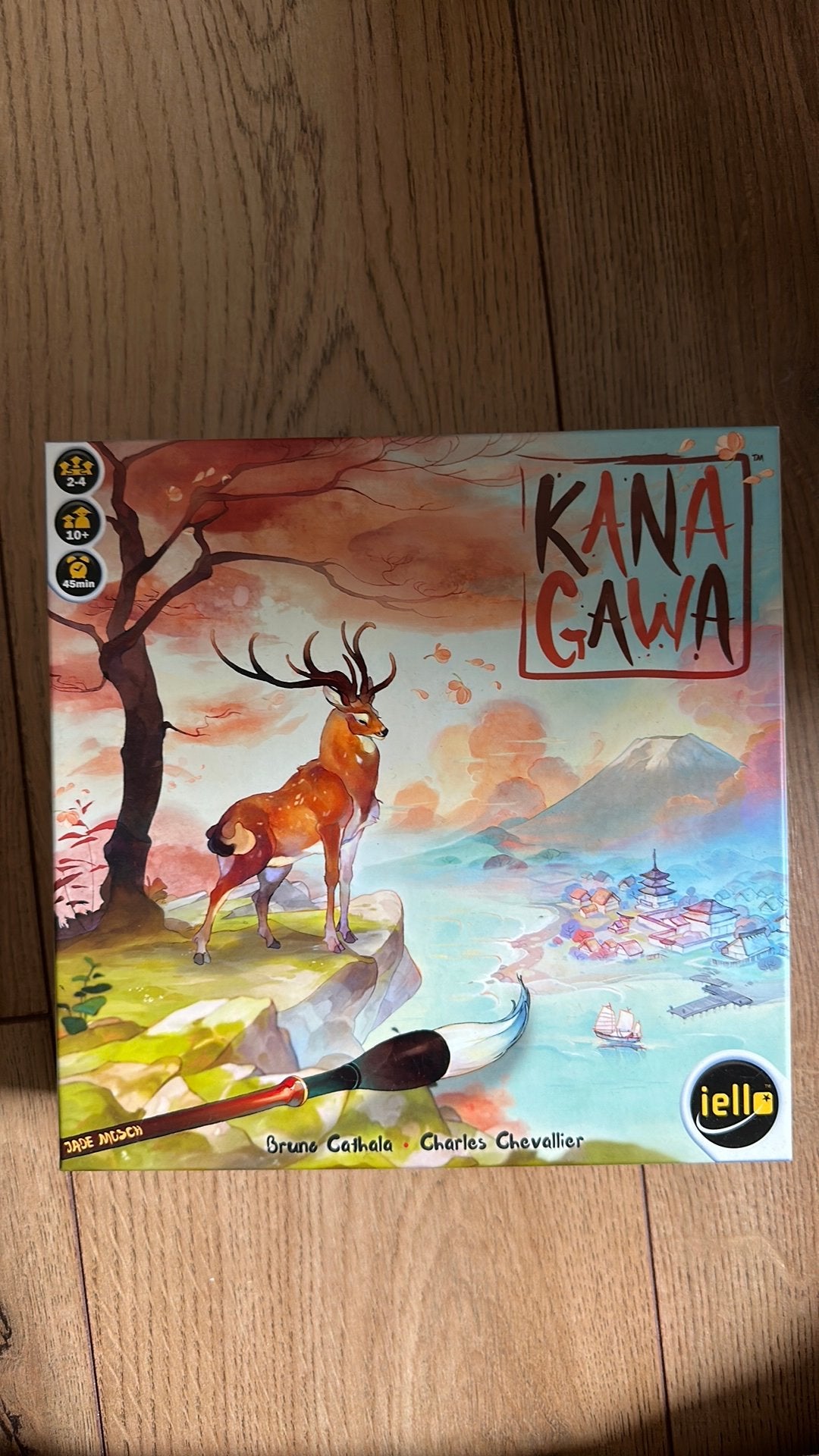 Kanagawa - gezelschapsspel, Hobby en Vrije tijd, Gezelschapsspellen | Bordspellen, Ophalen of Verzenden, Zo goed als nieuw
