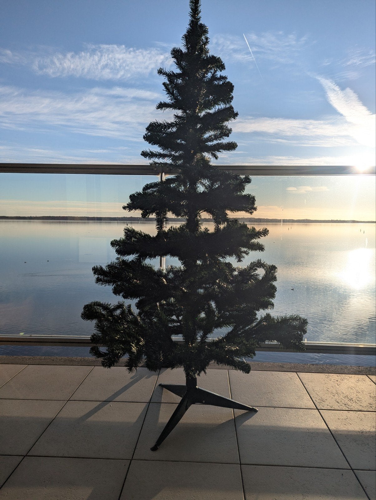 kunstkerstboom 180 cm, Ophalen, Zo goed als nieuw