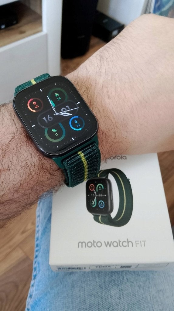 Moto Watch Fit – Nieuw in sealed verpakking (Niet gedragen), Ophalen, Zwart, Slaap, Nieuw
