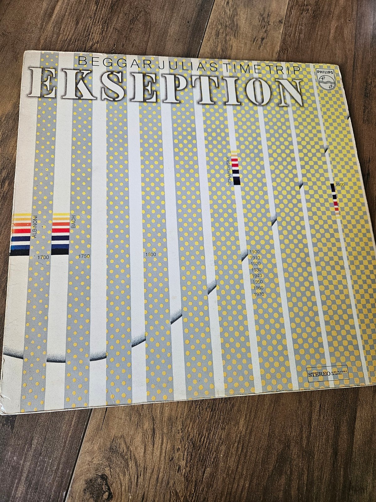 Ekseption - Beggar Julia's Time Trip LP (Philips, 1970), Ophalen of Verzenden, Gebruikt, 12 inch