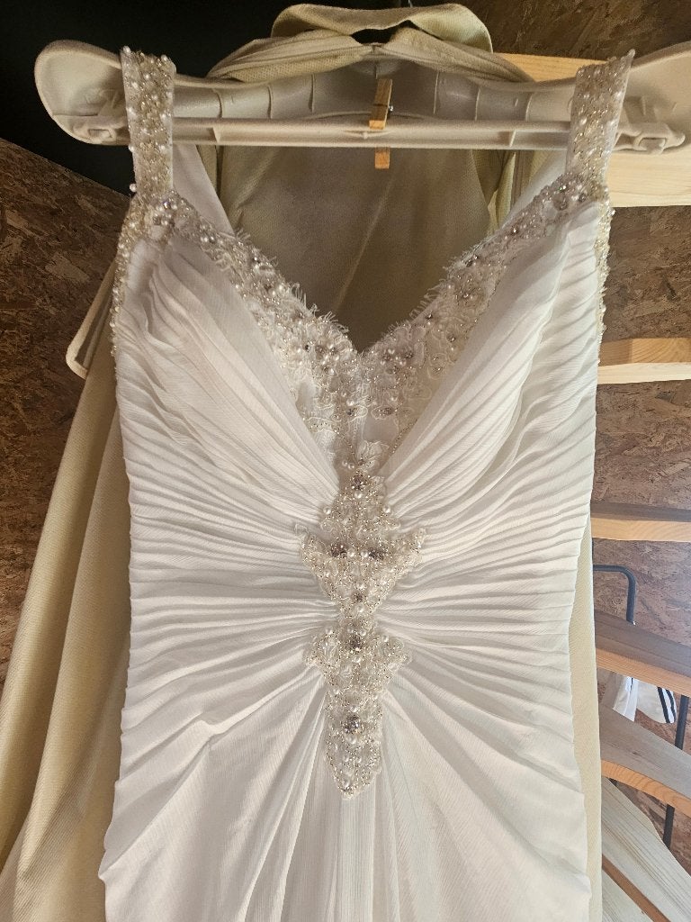 Trouwjurk maat 34, Kleding | Dames, Ophalen, Trouwjurk, Wit, Pronovias