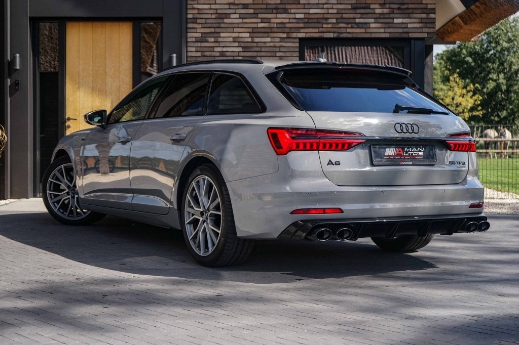 Audi A6 Avant 55 TFSI V6T Quattro sport S-Line Nardo-grey B&, Auto's, Dealer onderhouden, Gebruikt, Euro 6, 2995 cc
