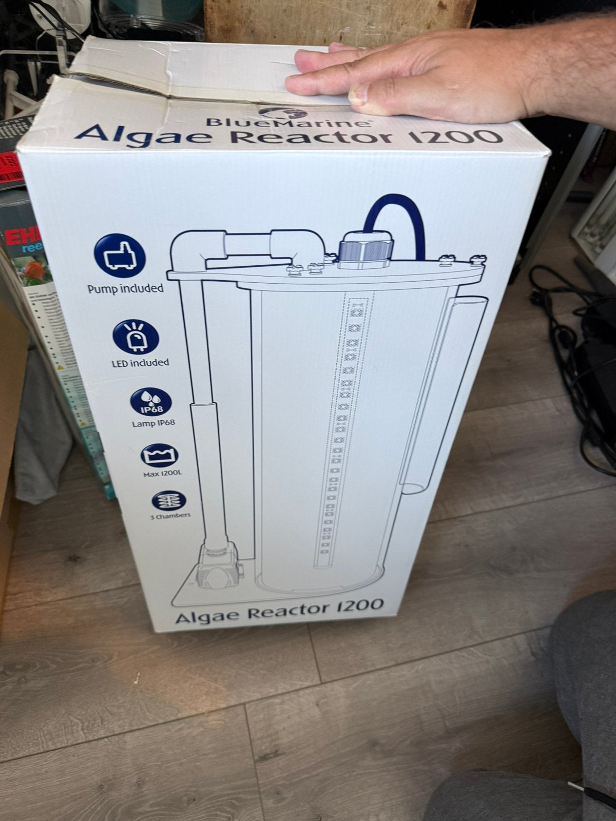 Blue Marine Algae Reactor 1200, Ophalen of Verzenden, Zo goed als nieuw, Verlichting of Verwarming