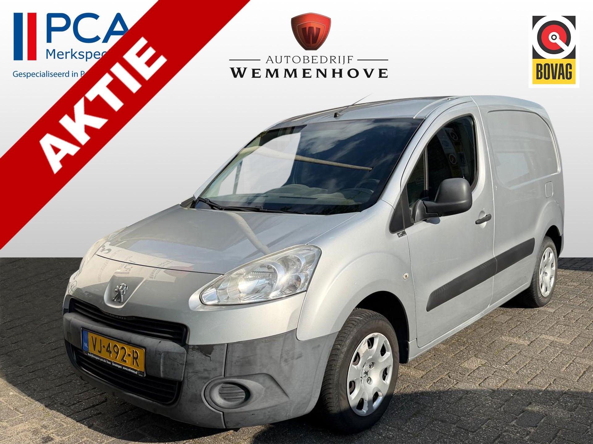Peugeot Partner 120 1.6 e-HDI L1 XT Profit + Automaat MARGE, Stof, Gebruikt, 4 cilinders, Met garantie (alle)