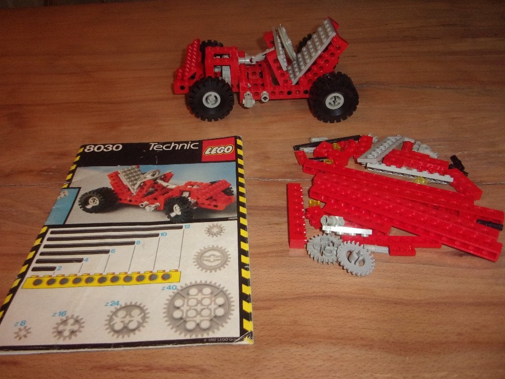 Lego Technic 8030-1 Universal Set uit 1982, Kinderen en Baby's, Gebruikt, Lego, Inclusief instructies, Ophalen of Verzenden