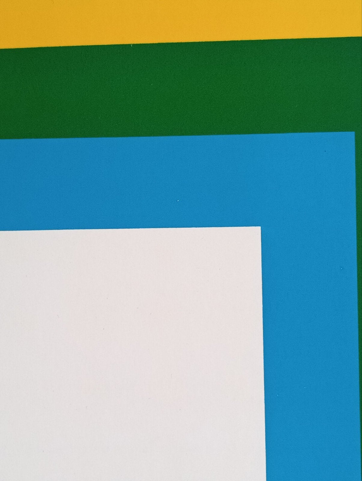 Abstract geometrische compositie print 1967, Ophalen of Verzenden