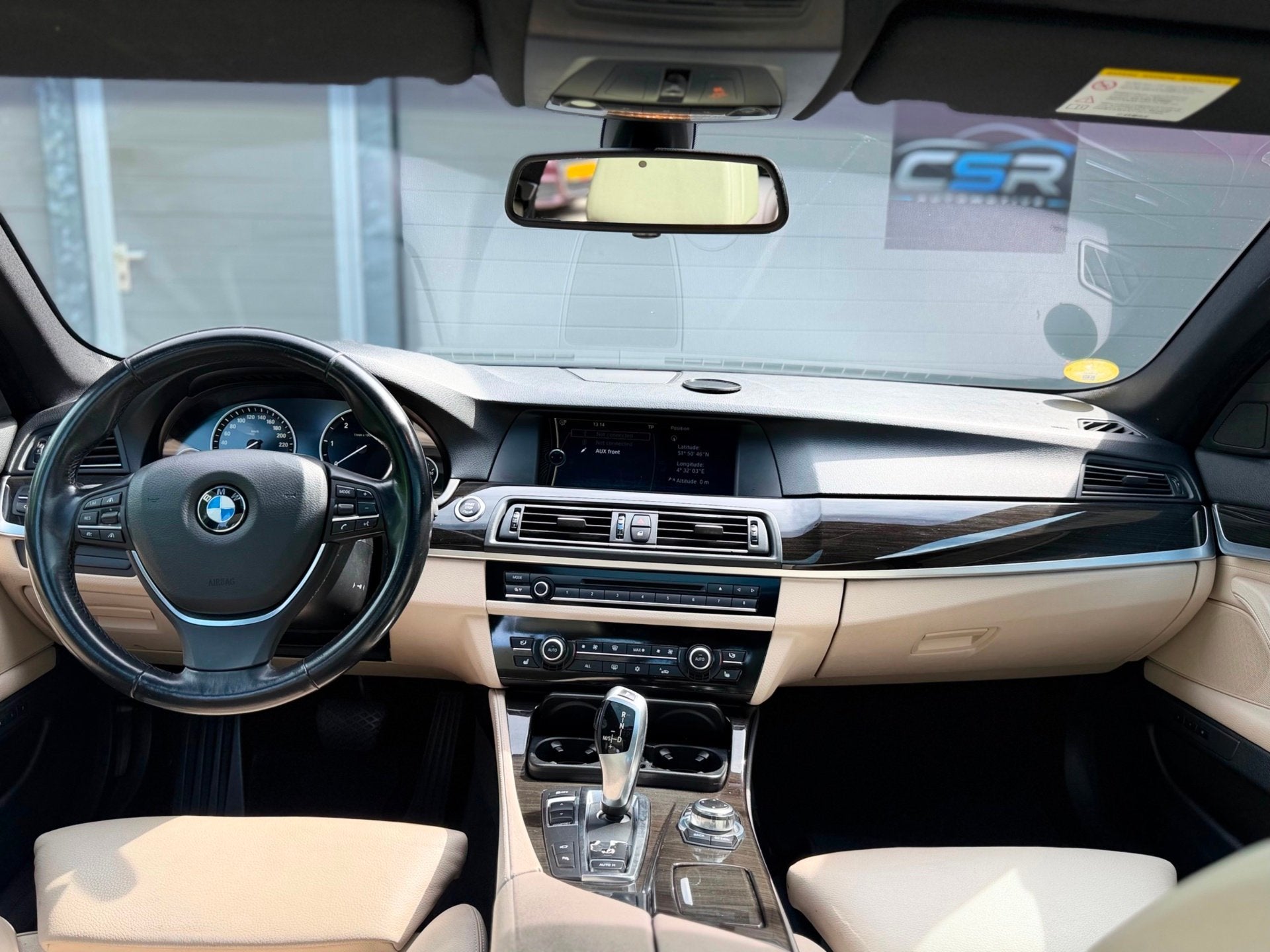 BMW 5-serie 535d High EXECUTIEVE|DEALER ONDERHOUD|NETTE AUTO, Auto's, Automaat, Euro 5, Achterwielaandrijving, Gebruikt
