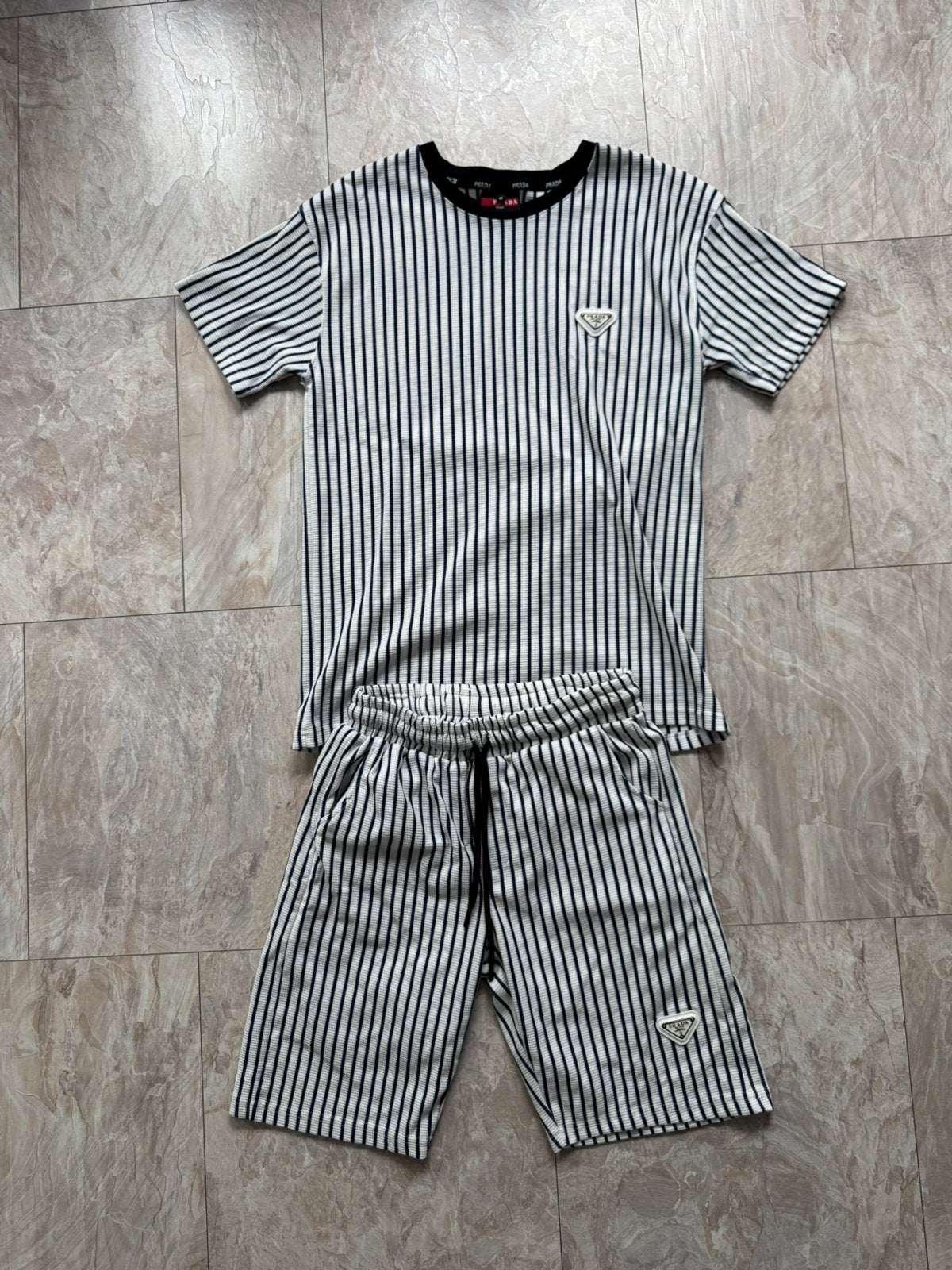 Prada Setje | Maat M, Kleding | Heren, Ophalen of Verzenden, Nieuw, Maat 48/50 (M), Wit