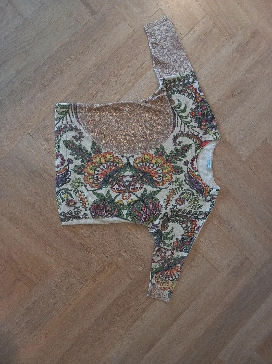 Nieuwe Desigual trui, nooit gedragen, Kleding | Dames, Meerkleurig, Maat 42/44 (L), Nieuw, Ophalen of Verzenden
