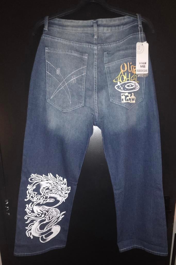 Jeans Y2K hiphopstijl, Kleding | Dames, Ophalen, Overige jeansmaten, Nieuw, Fashion Jeans