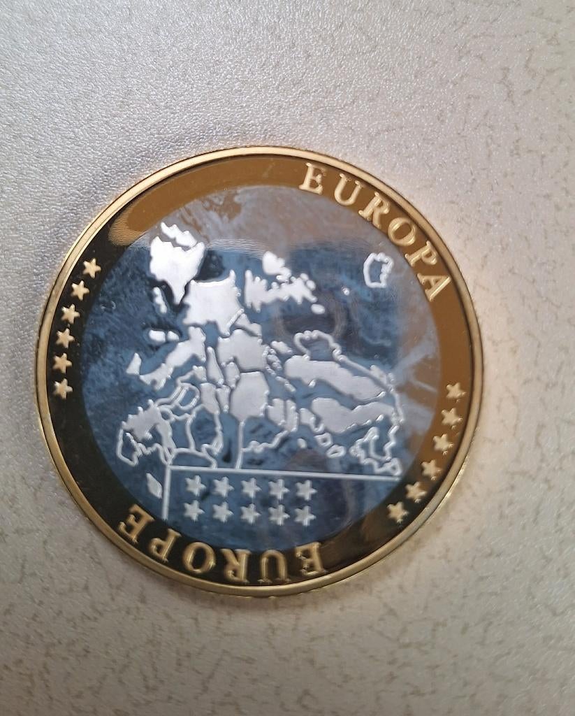 Eerste slag €50 euro herdenkingsmunt van de Eurolanden, Postzegels en Munten, Frankrijk, Losse munt, Zilver, Overige waardes