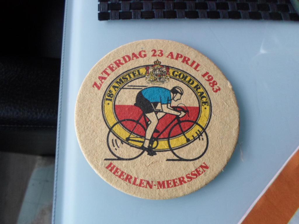 Viltje Amstel Gold Race  23 april 1983, Ophalen of Verzenden, Gebruikt, Viltje(s), Amstel