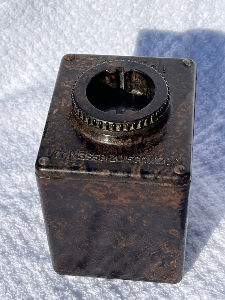 Wehrmacht bakelite container for carbid (karbidbehälter)-WW2, Verzenden, Duitsland