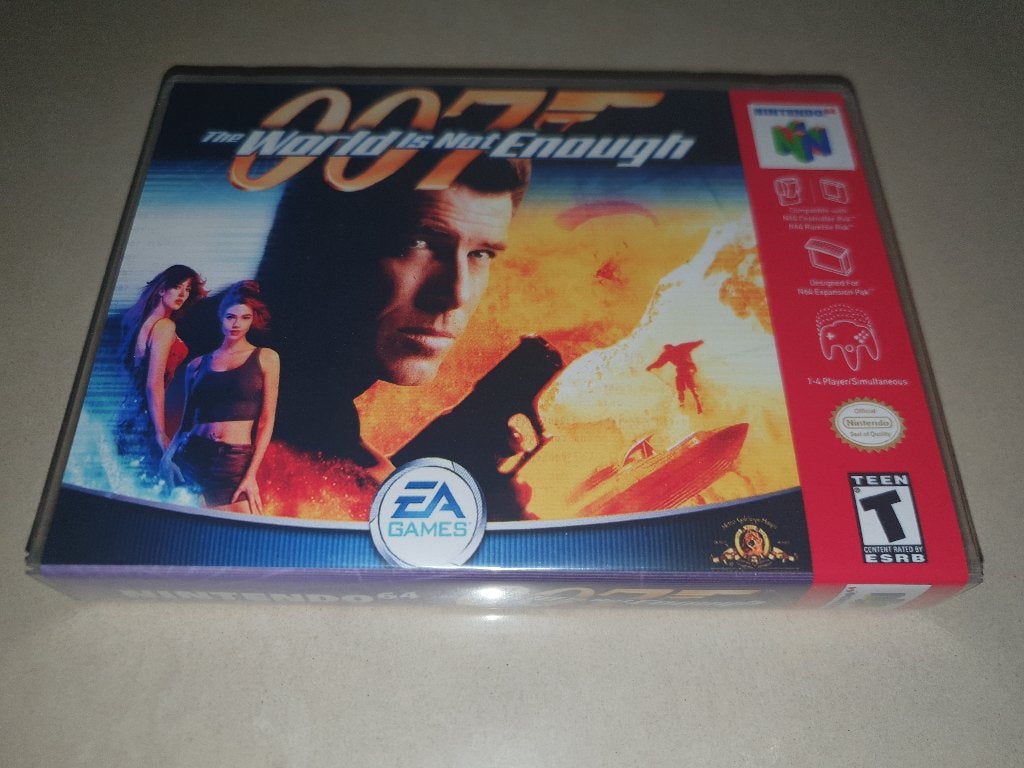 007 The World Is Not Enough N64 Game Case, Spelcomputers en Games, Games | Nintendo 64, Shooter, Verzenden, 1 speler, Zo goed als nieuw