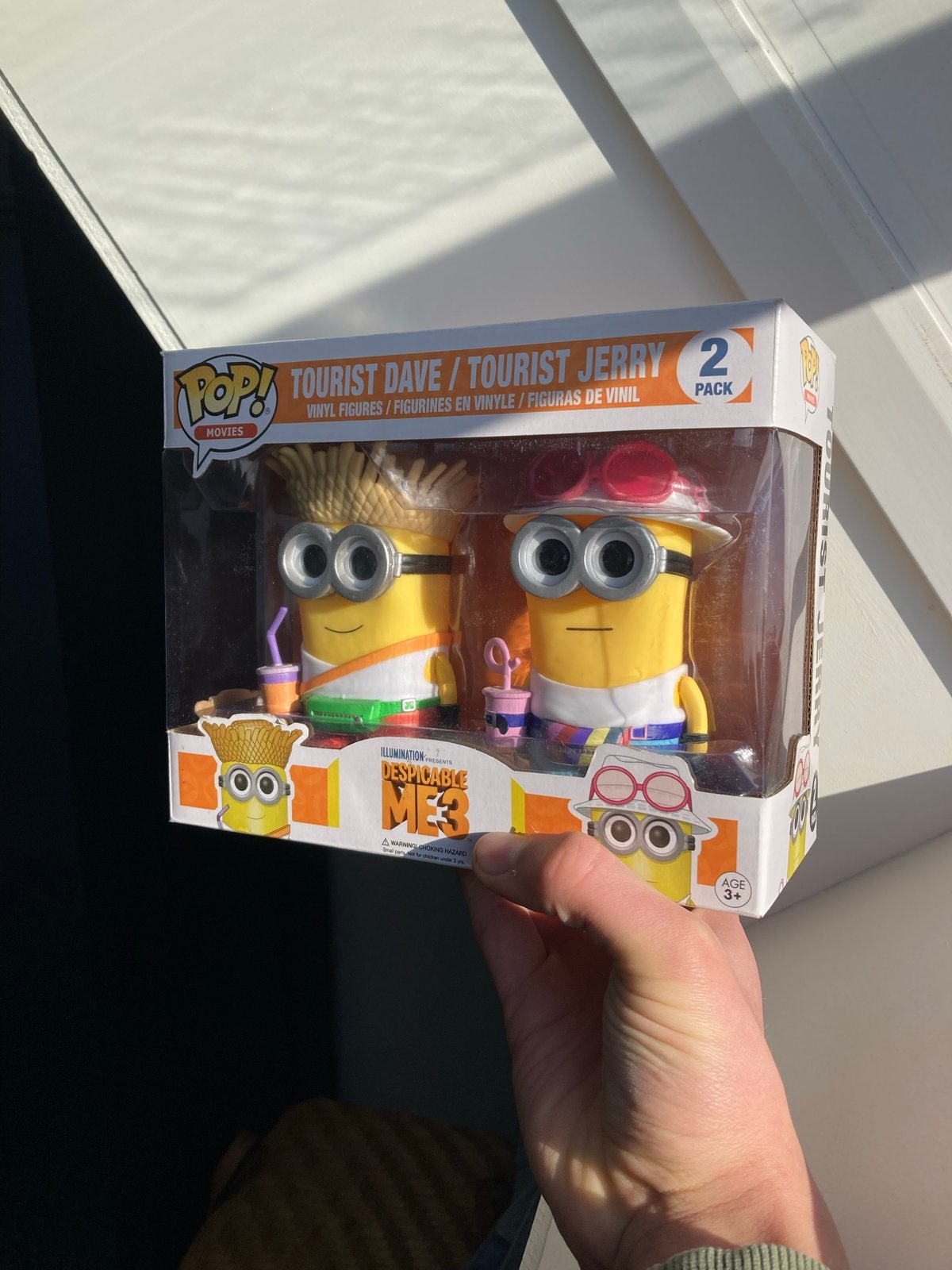 Funko Pop! Minions Tourist Dave & Jerry 2-pack, Ophalen of Verzenden, Nieuw