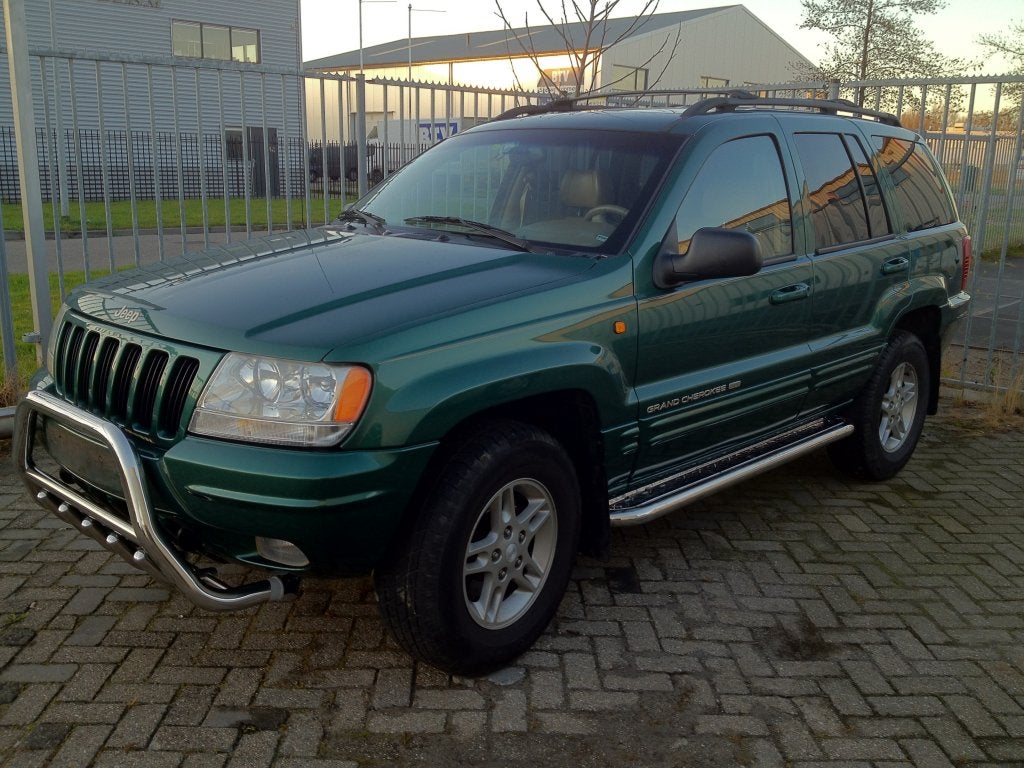 Jeep Grand Cherokee Sidebars met rvs trede, Niet ingevuld, Niet ingevuld, Niet ingevuld