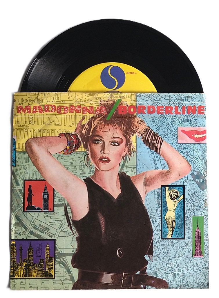 Madonna - Borderline, Cd's en Dvd's, Verzenden, Zo goed als nieuw, 7 inch, Pop