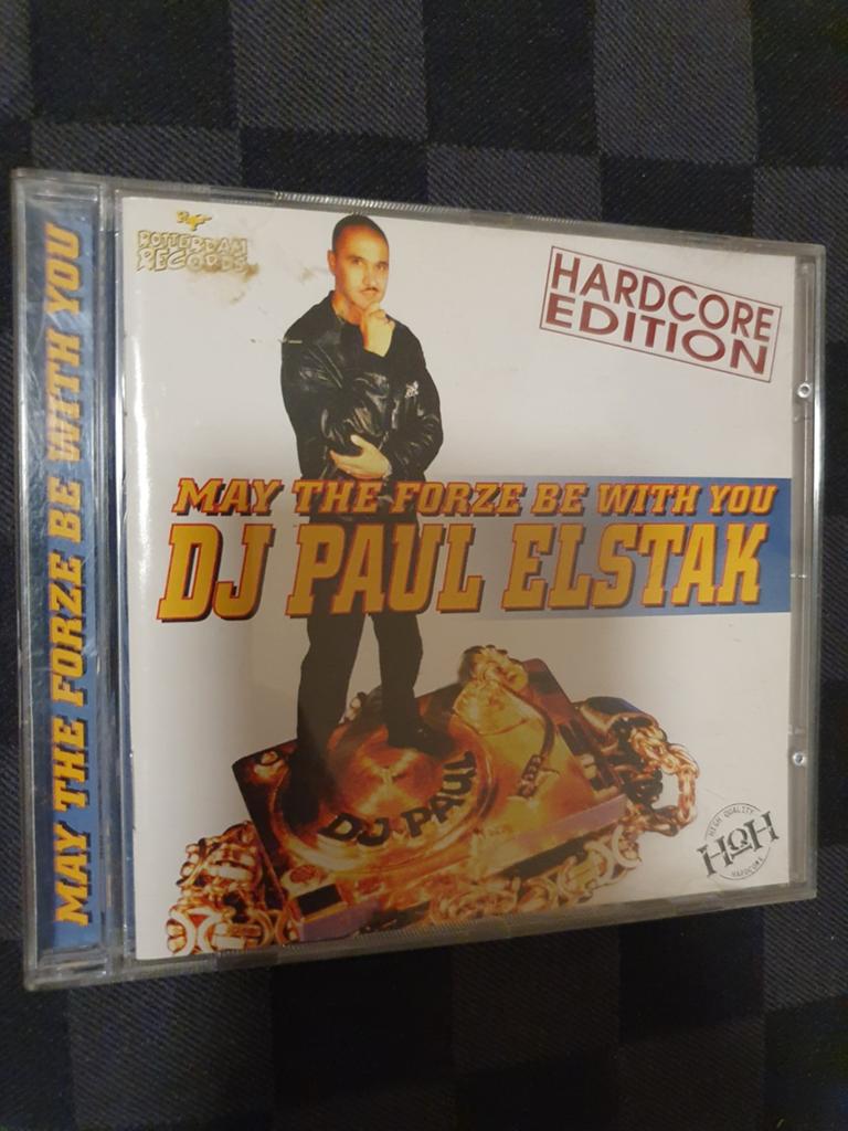 Dj paul elstak may the forze be with you, Verzenden, Gebruikt