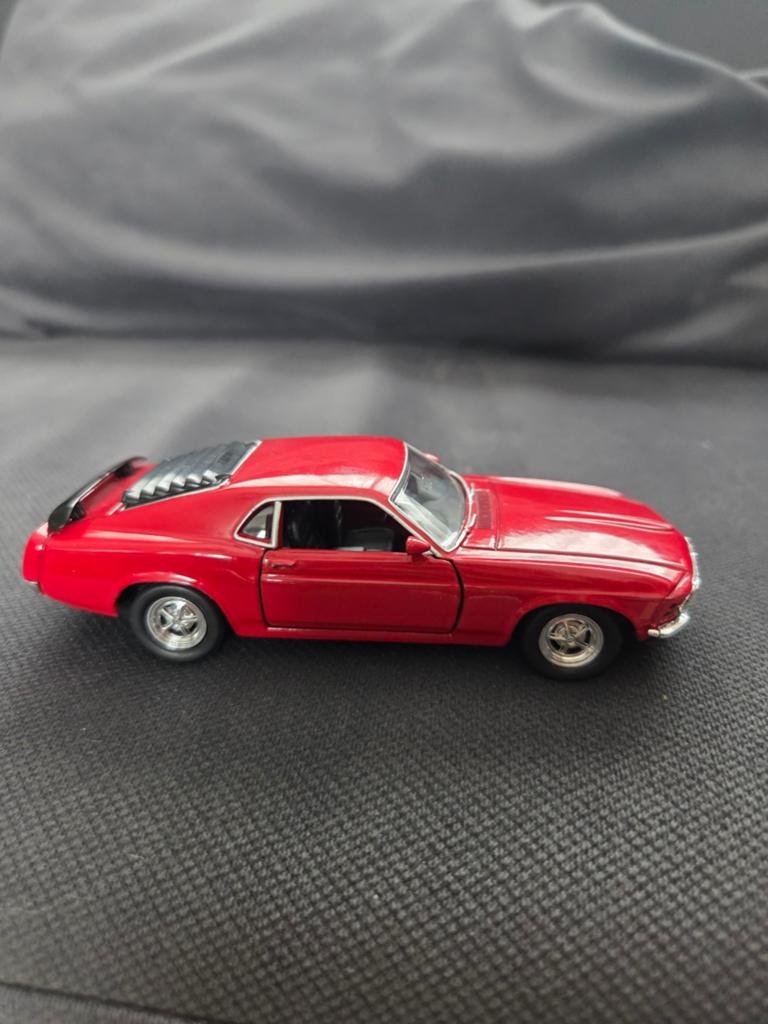 Welly Ford Mustang Boss 302 Modelauto Rood 1:24/1:32, Ophalen of Verzenden, Nieuw, Auto, Overige merken