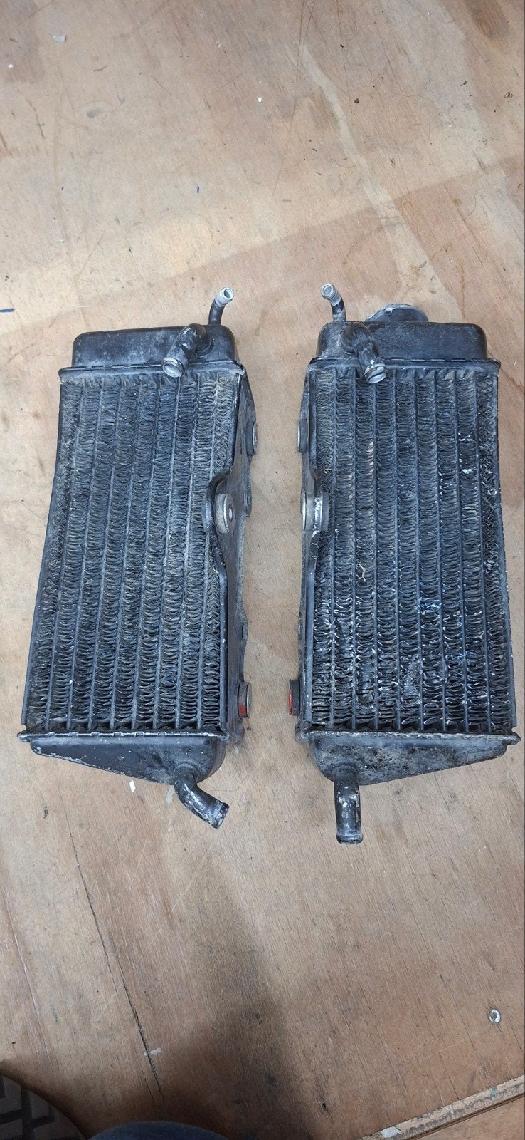 honda cr250 1986 radiateurs, Ophalen of Verzenden