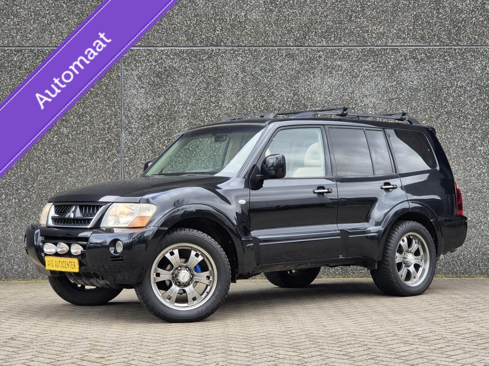 Mitsubishi Pajero 3.5 V6 7 Pers/1e Eig/Leer/Pano/203 PK/Vol, Auto's, Automaat, Dealer onderhouden, Gebruikt, Verwarmde buitenspiegels