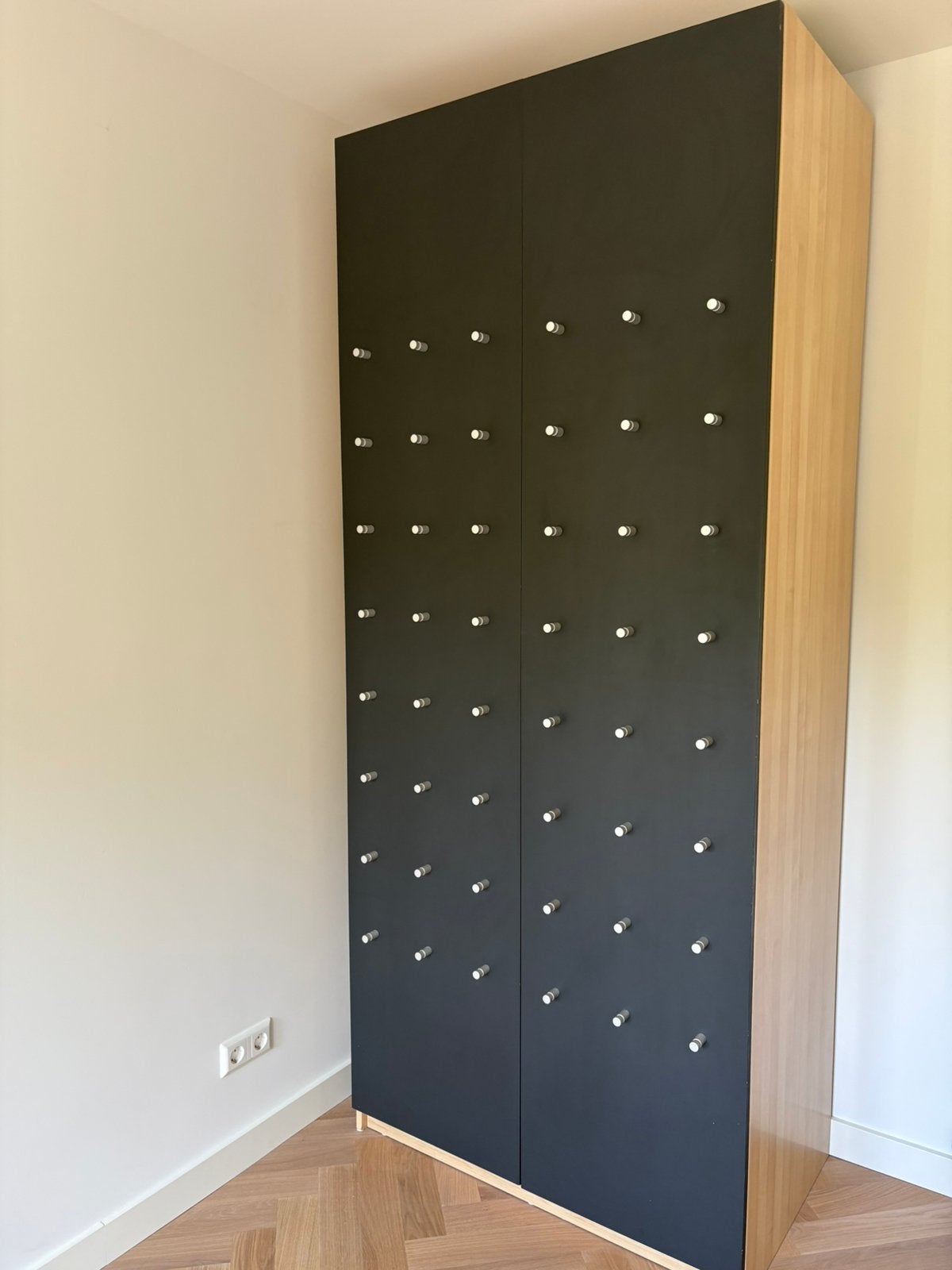 2 deuren IKEA PAX zwart 229*50, Huis en Inrichting, Ophalen, Gebruikt, 200 cm of meer, 50 tot 100 cm