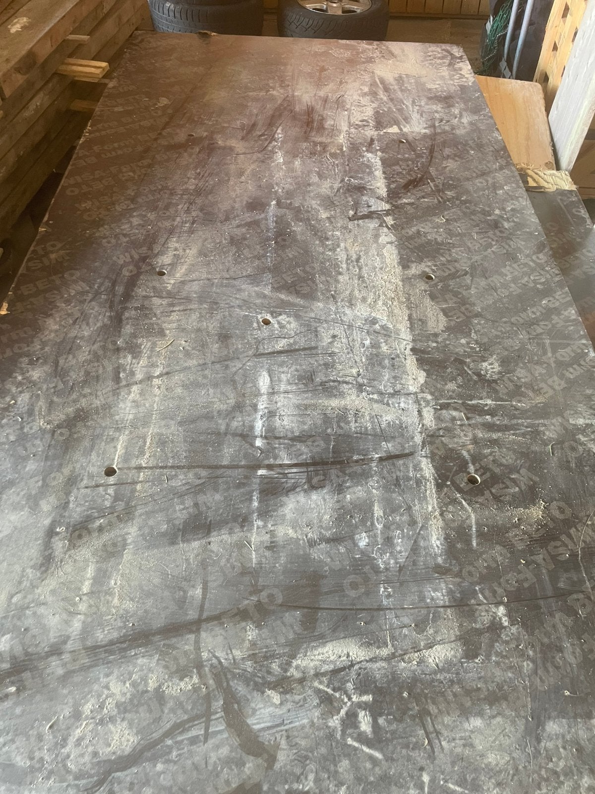 Betonplex platen, Ophalen of Verzenden, Zo goed als nieuw, Betonplex
