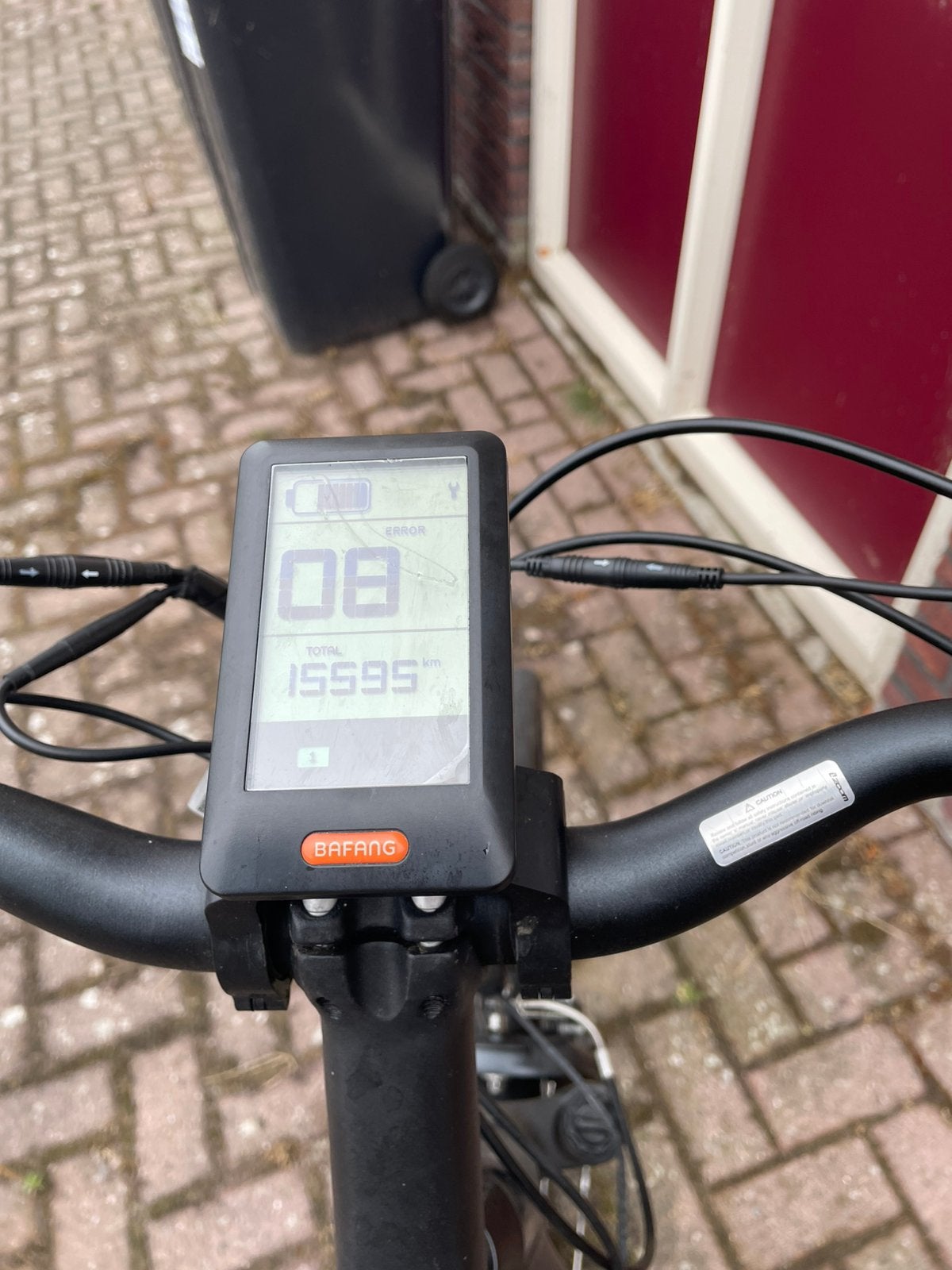 Electrisch fiets, Ophalen, Gebruikt