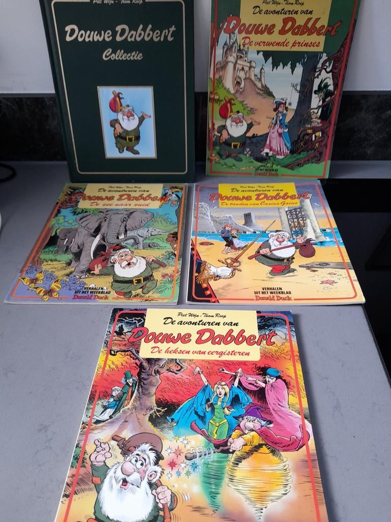Douwe Dabbert Collectie en losse stripboeken, Meerdere stripboeken, Ophalen of Verzenden, Gelezen, Piet Wijn - Thom Roep