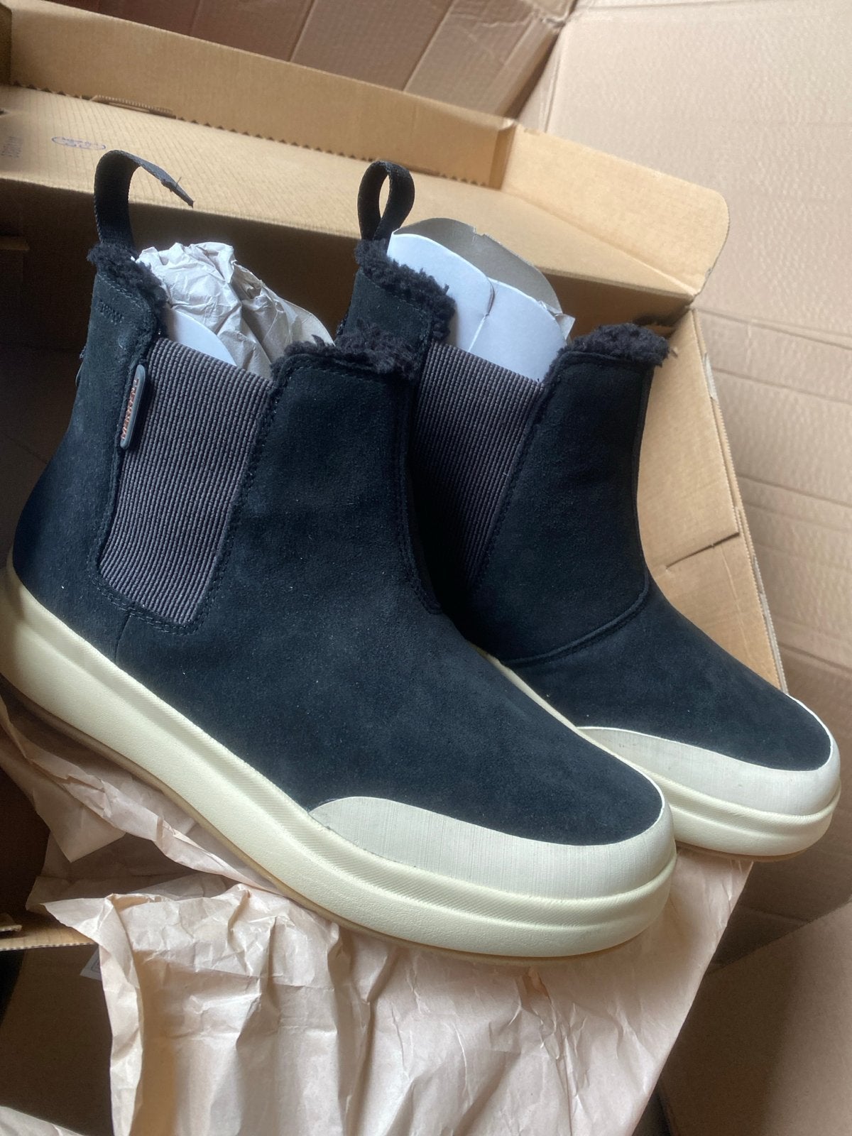 Nieuwe Merrell Waterproof Enkellaarzen - Maat 42, Zwart, Lage of Enkellaarzen, Onbekend, Nieuw