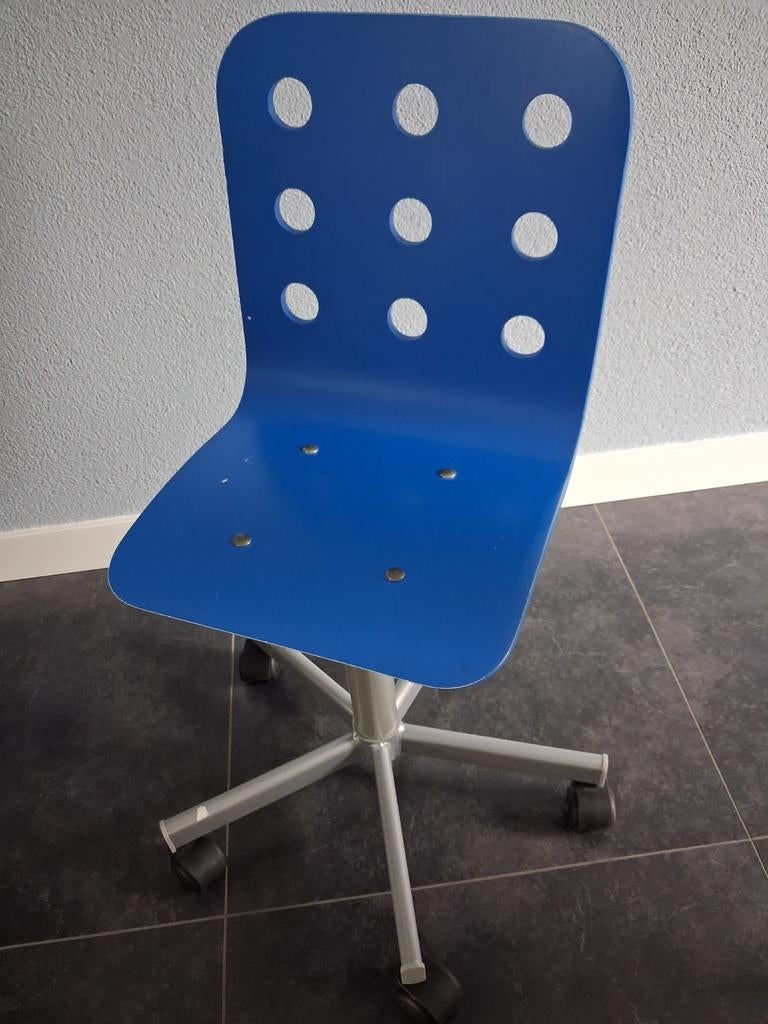 IKEA Jules Bureaustoel - Blauw, Gebruikt, Ophalen, Gebruikt, Blauw, Bureaustoel