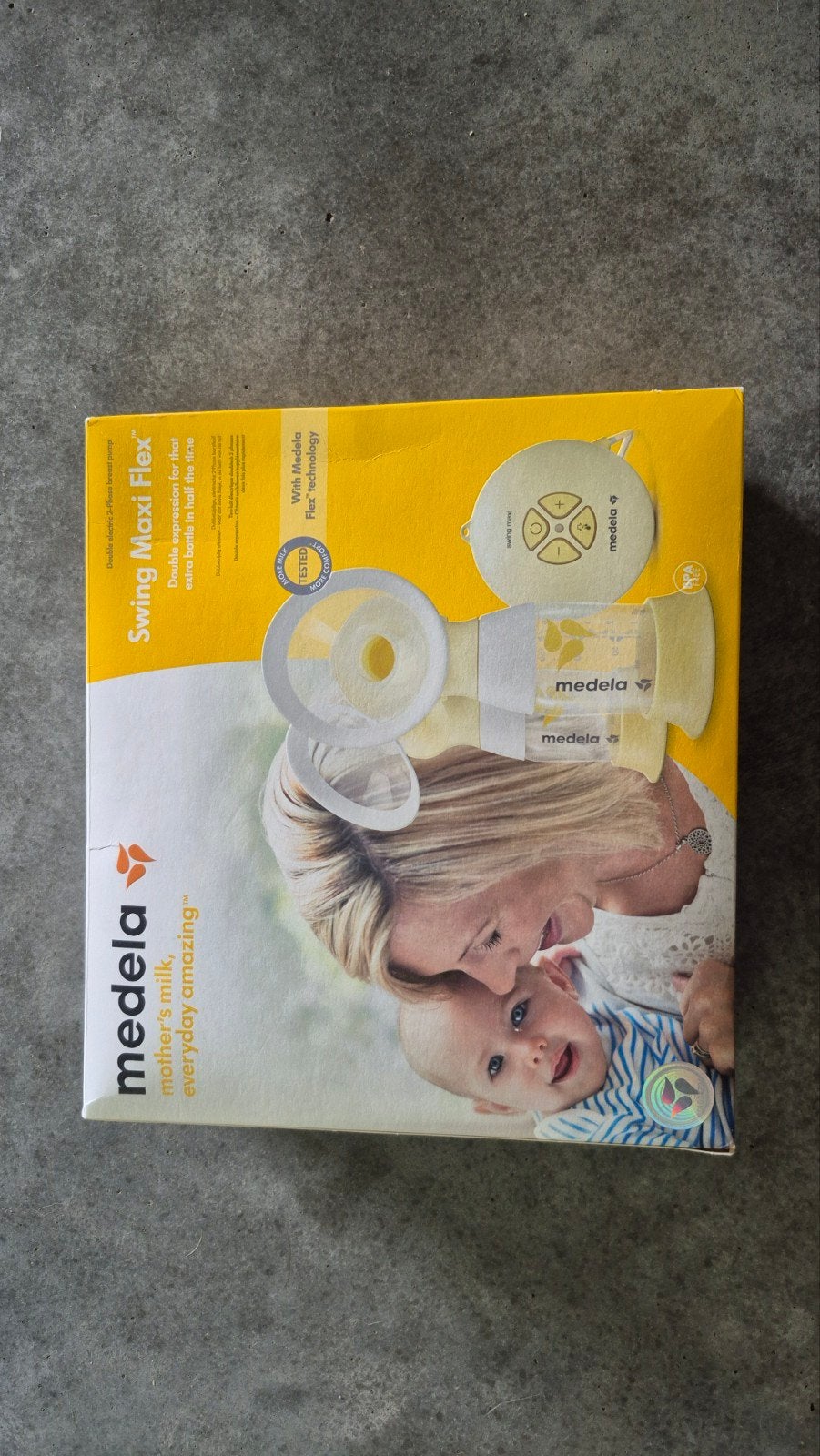 Medela Swing Maxi Flex dubbele elektrische borstkolf, Ophalen, Dubbelzijdig, Medela, Borstkolf