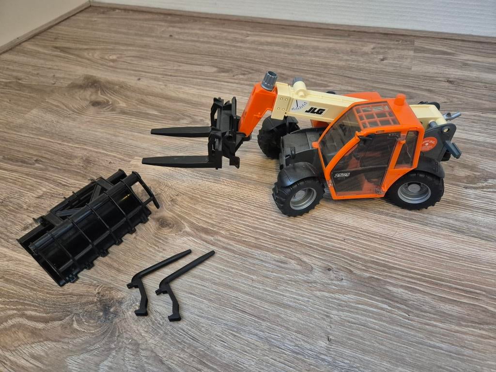 Manitou JLG 2505 Verreiker, 30 cm met accessoires, Kinderen en Baby's, Speelgoed | Speelgoedvoertuigen, Ophalen