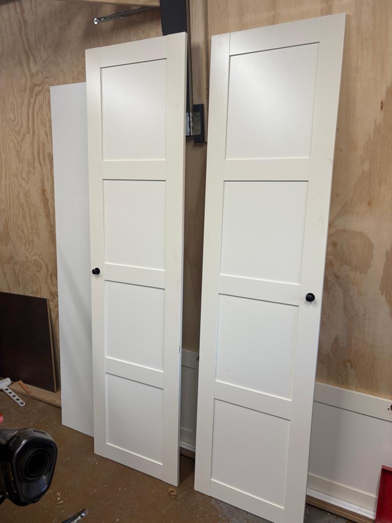 Ikea pax deuren 4 stuks, Ophalen, Gebruikt, Minder dan 80 cm, Binnendeur