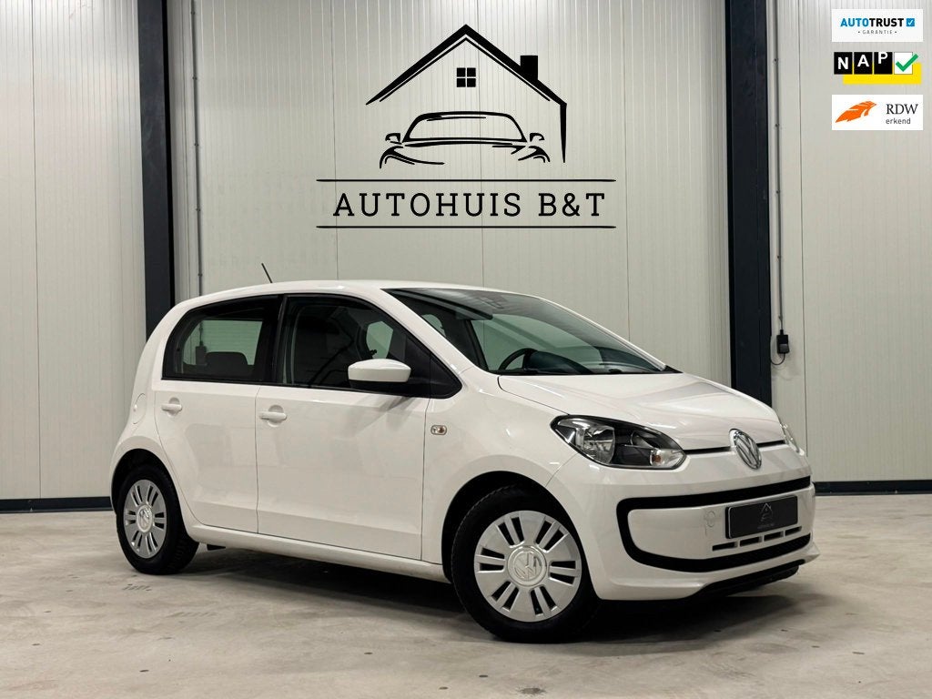 Volkswagen Up! 1.0 move up! BlueMotion, Auto's, Volkswagen, Voorwielaandrijving, Dealer onderhouden, Stof, Gebruikt