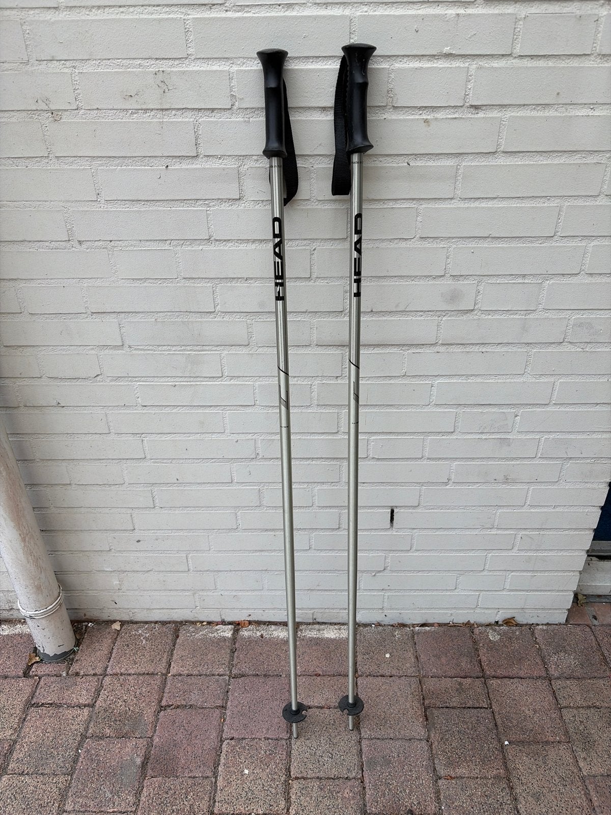 Head ski stokken 120 cm, Ophalen, Gebruikt, Stokken, Skiën