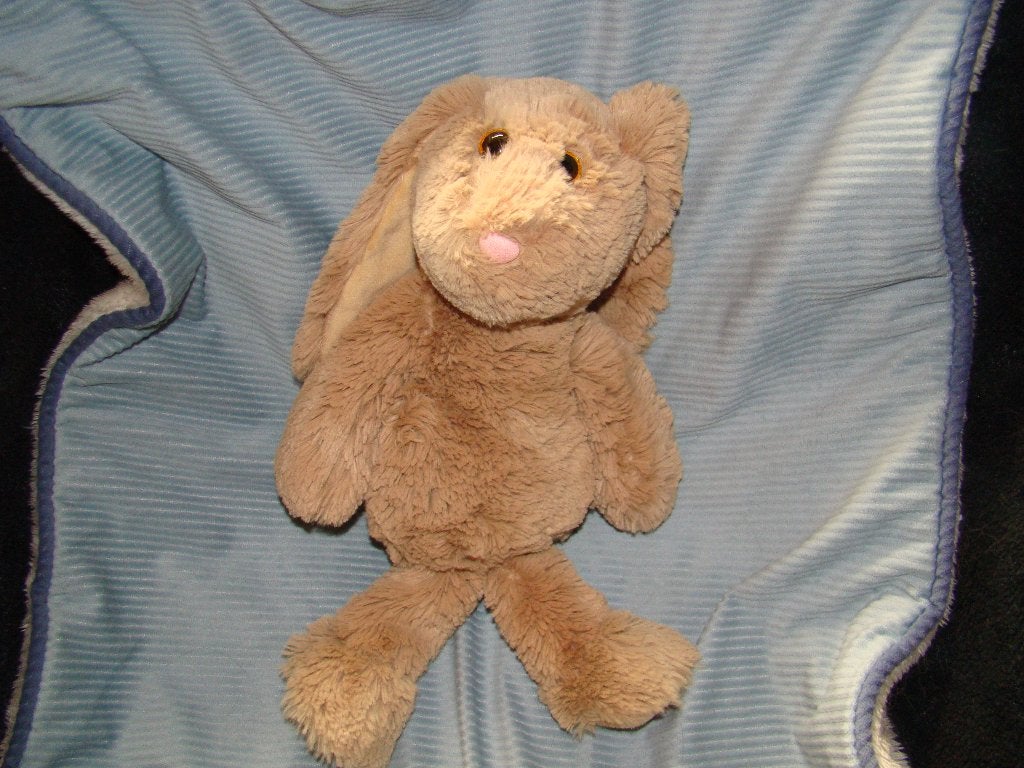 Ty Adrianne bruin konijn 35 cm zonder oren gemeten, Overige karakters, Ophalen of Verzenden, Zo goed als nieuw, Middelgroot (20 tot 80 cm)