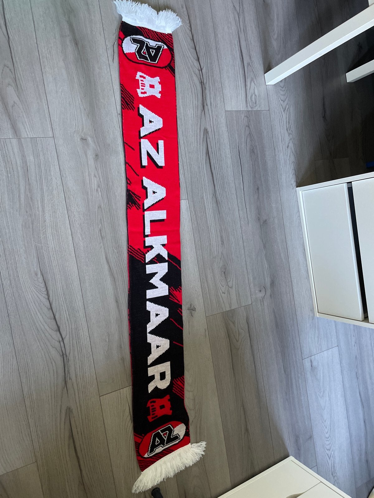 AZ Alkmaar sjaal, Maat XL, Ophalen of Verzenden, Gebruikt, Clubaccessoires
